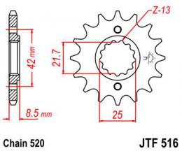 Звезда ведущая JTF516 13  - 1