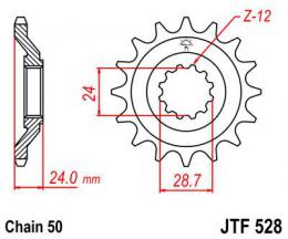 Изображение продукта Звезда ведущая JTF528 17 