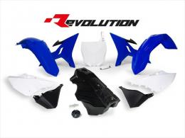 Комплект пластика YZ125-250 02-21 # WR/YZ-X250 16-21 синий/белый  - 1