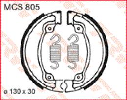 Колодки тормозные барабанные MCS805  - 1