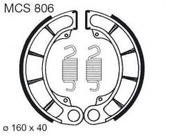 Колодки тормозные барабанные MCS806  - 1