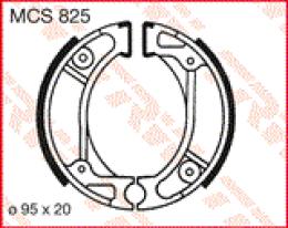 Колодки тормозные барабанные MCS825  - 1