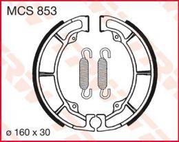 Изображение продукта Колодки тормозные барабанные MCS853 