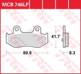 Изображение продукта Колодки тормозные дисковые MCB746 