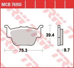 Изображение продукта Колодки тормозные дисковые MCB769SI 