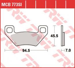 Изображение продукта Колодки тормозные дисковые MCB773SI 