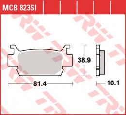 Изображение продукта Колодки тормозные дисковые MCB823SI 