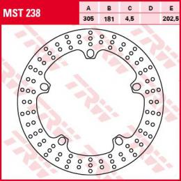 Тормозной диск MST238  - 1