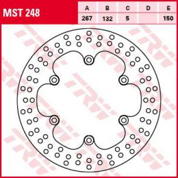 Изображение продукта Тормозной диск MST248 