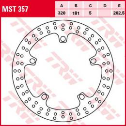 Тормозной диск MST357  - 1