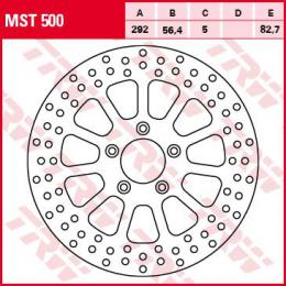 Изображение продукта Тормозной диск MST500 