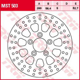 Тормозной диск MST503  - 1